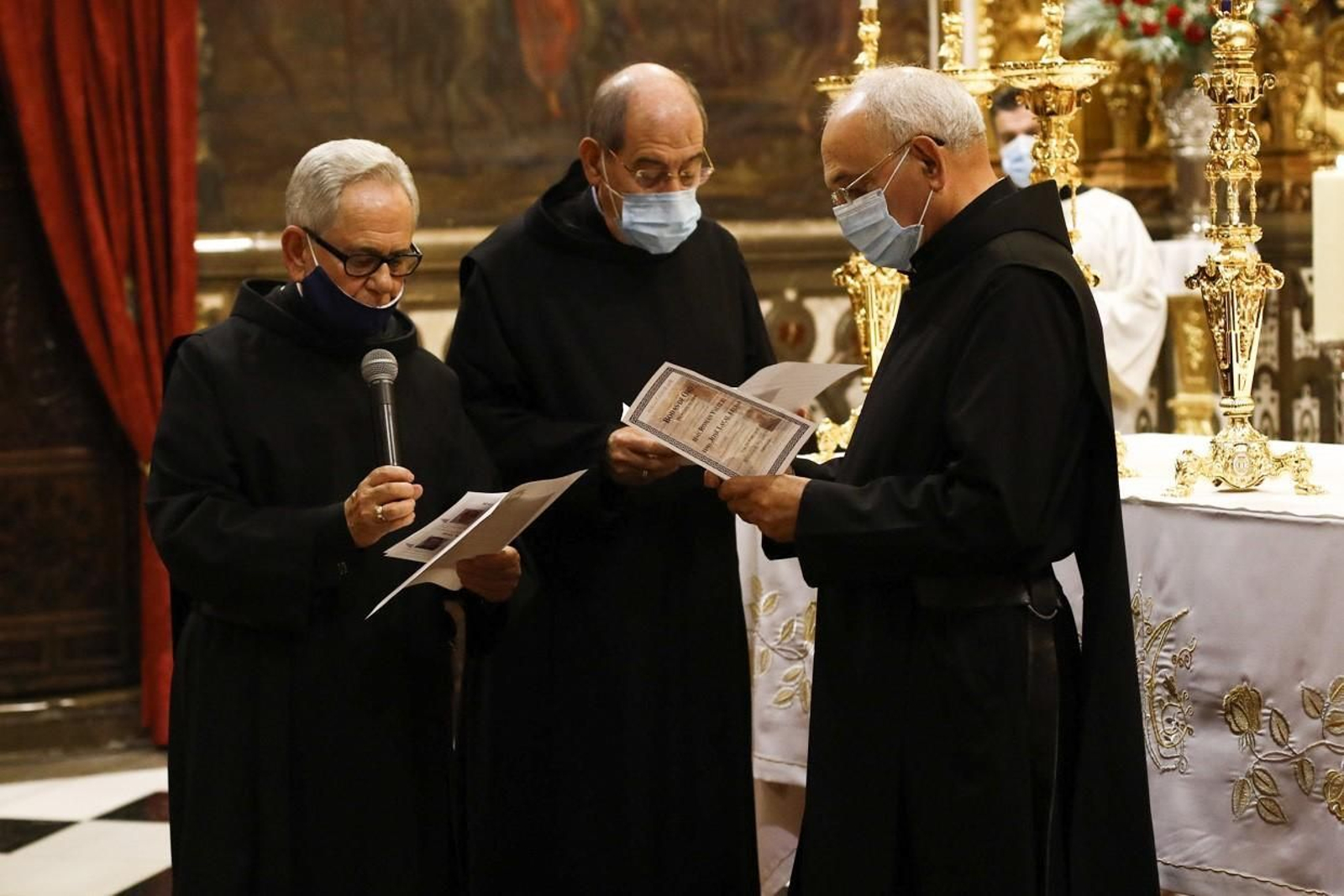 Los hermanos José Lacal y Román Vallejo, a izquierda y derecha