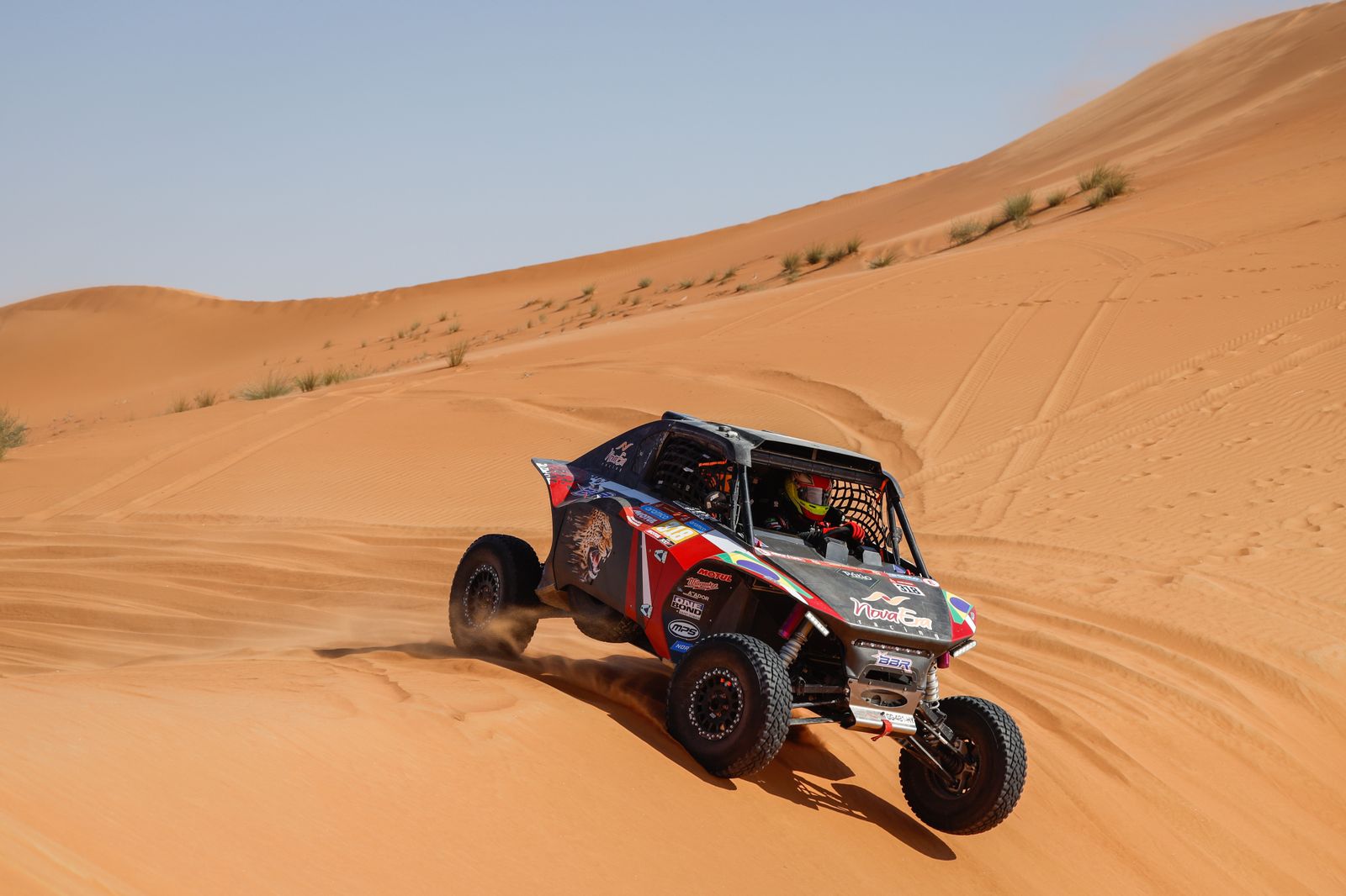 Las mejores fotos del Dakar por las dunas