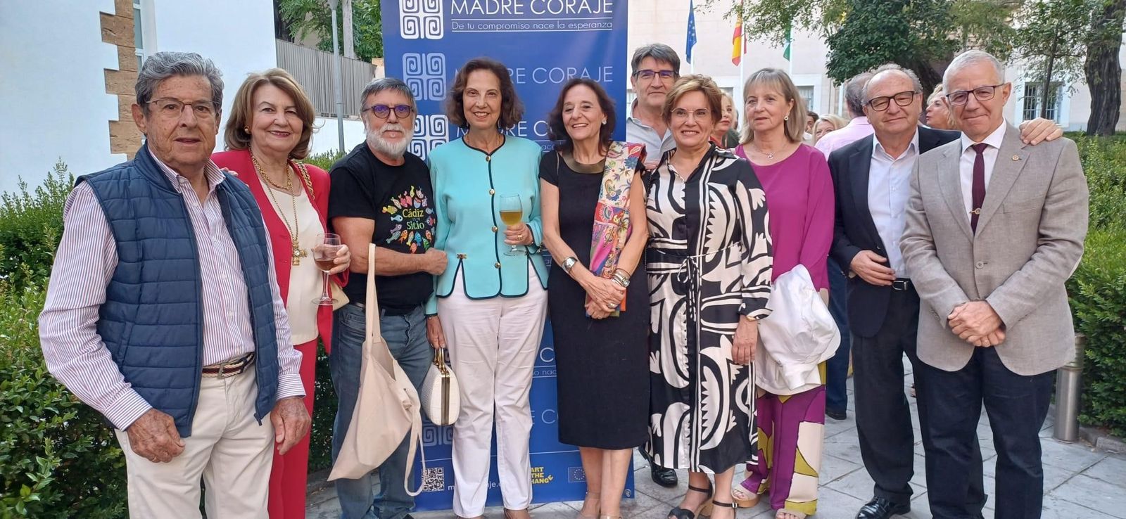 Ernesto Pérez, Crescencia Ronche, Casimiro García, Carmen Sebastianes, Pilar Martínez, Antonio Midelo, Marina Gómez, Francisco Caliente y Juan Manuel García-Cubillana.