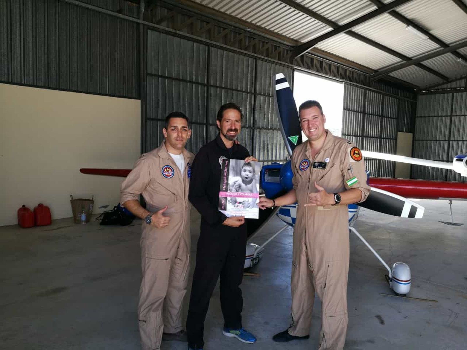 Las mejores imágenes delLa Patrulla Vampir Fliers en el Festival Aéreo Internacional Torre del Mar