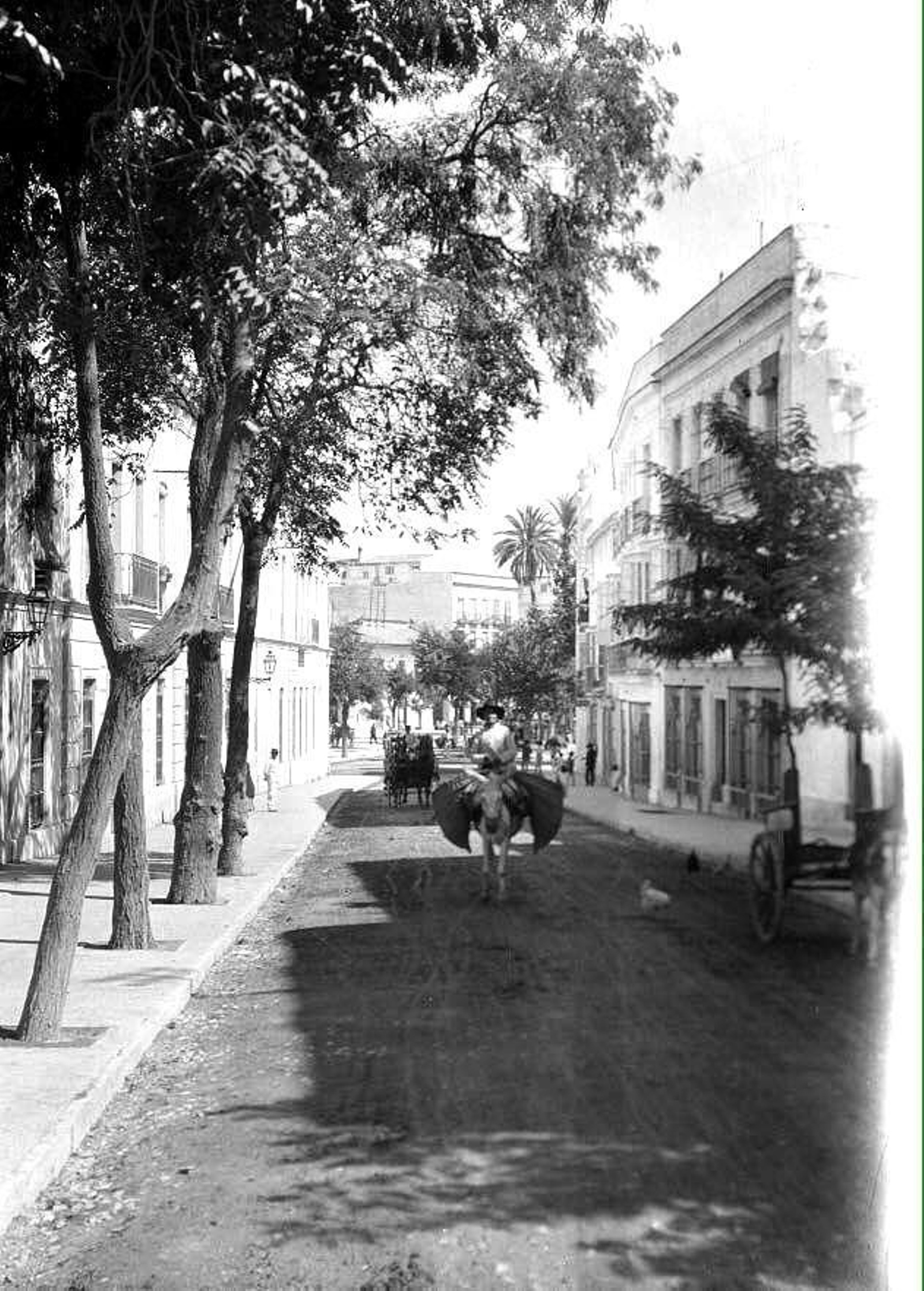 Escena por la calle Armas, por Arnold Genthe, 1904.