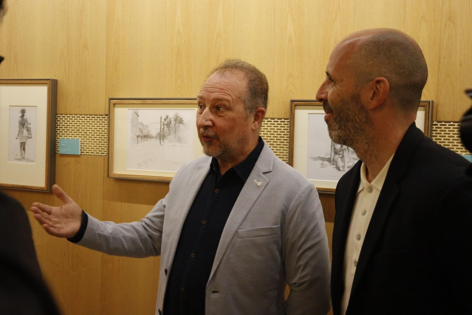 La exposición 'Dibujos preparatorios. Paisajes y Figuras' del Museo de Bellas Artes, en imágenes