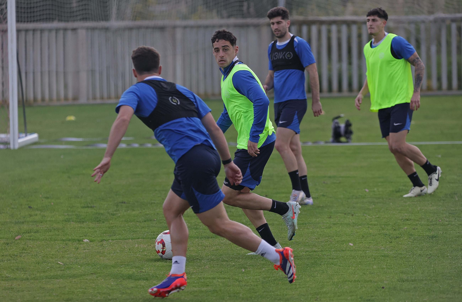 Fotos del entrenamiento del Algeciras CF en La Menacha