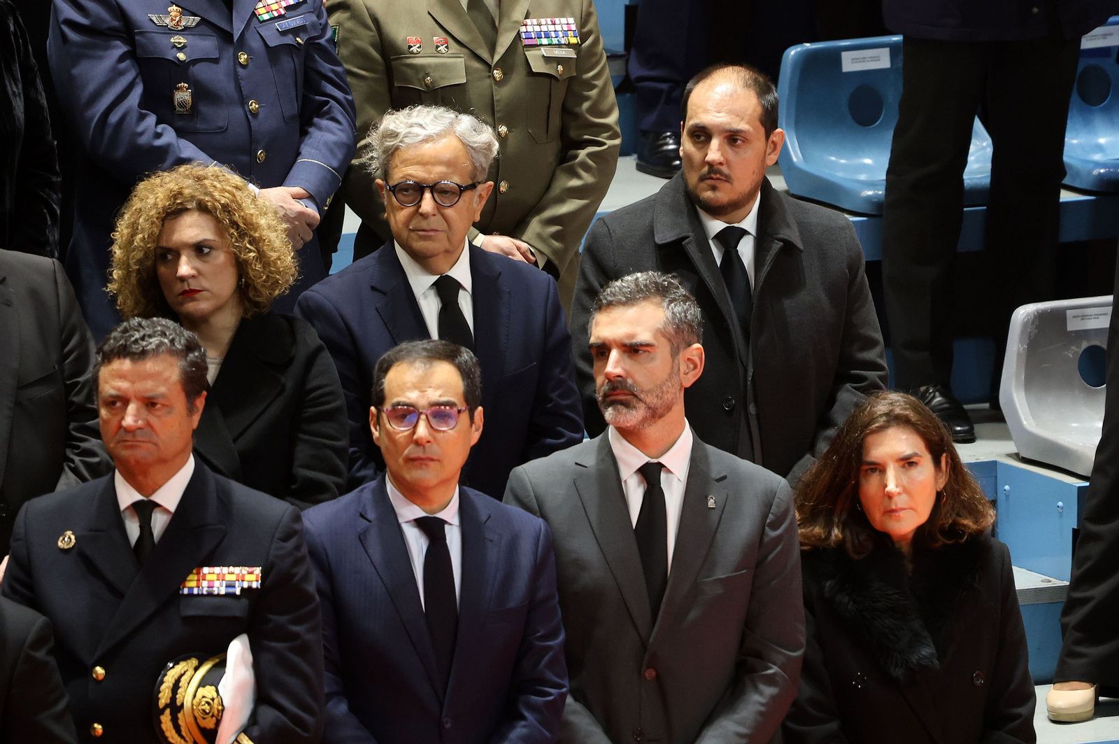 Fotografías de la misa funeral por las víctimas del accidente de tren en Adamuz