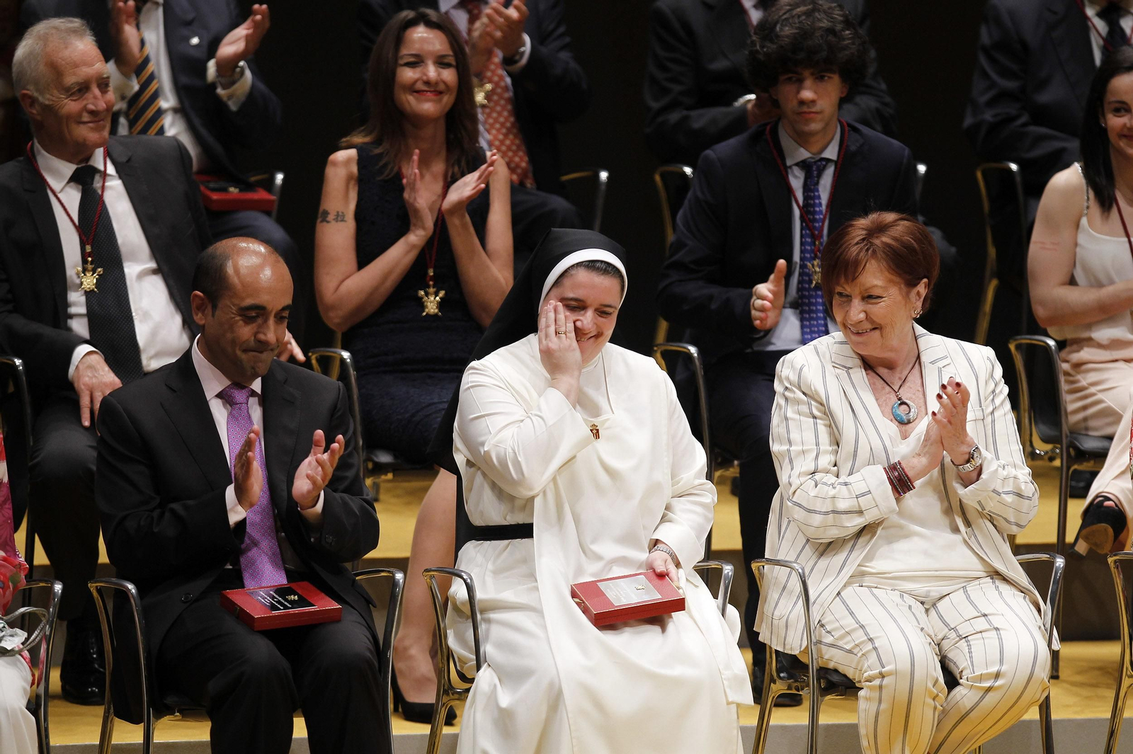La entrega de las medallas de Sevilla, en imágenes