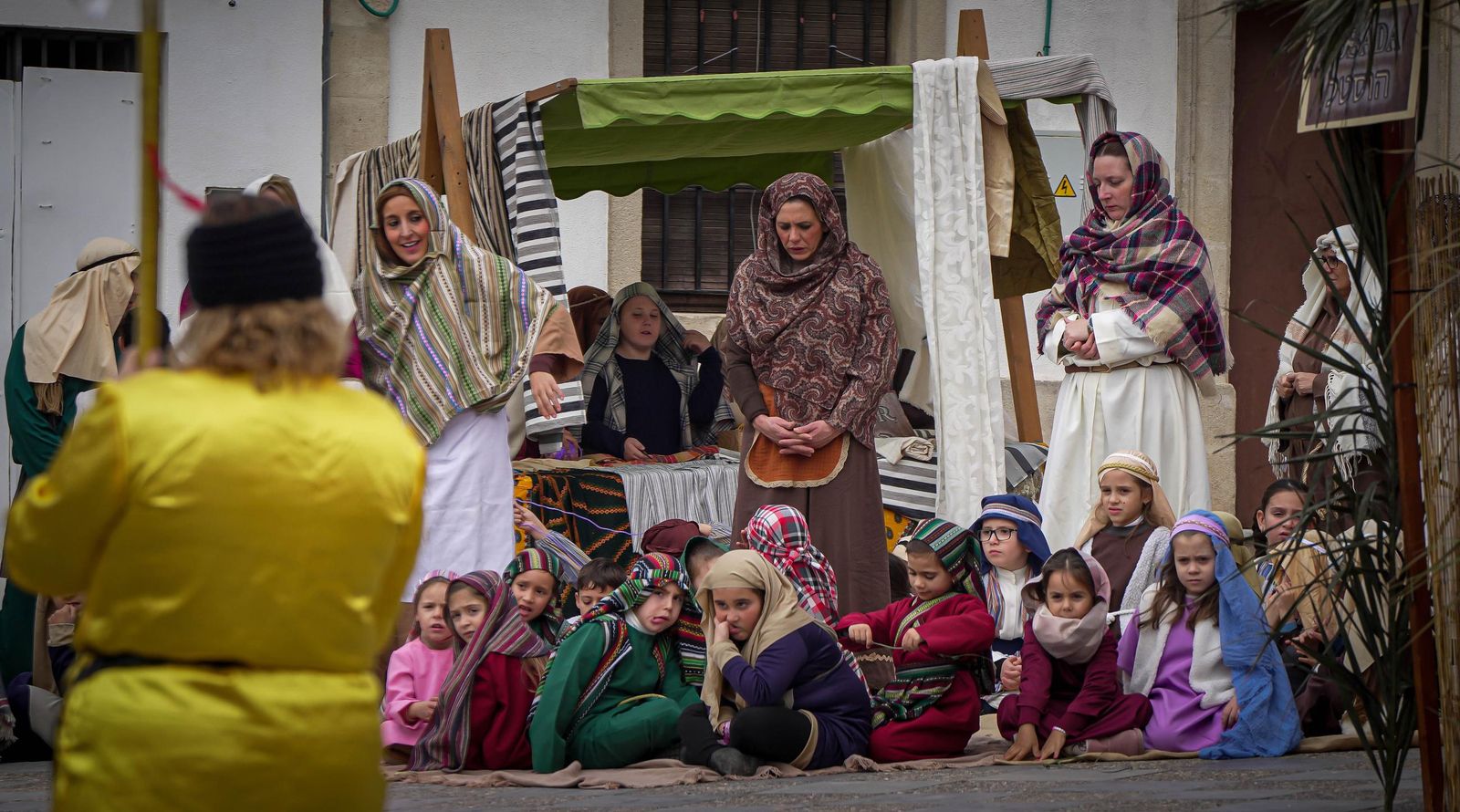 El Belén Viviente de la plaza de San Lucas de Jerez en imágenes