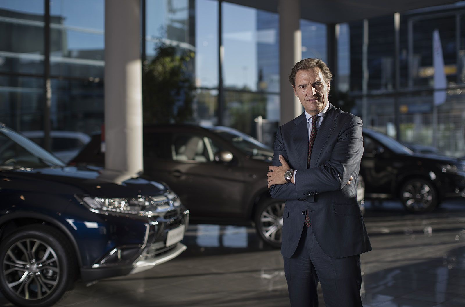 Jorge Belzunce, director general de Mitsubishi España.