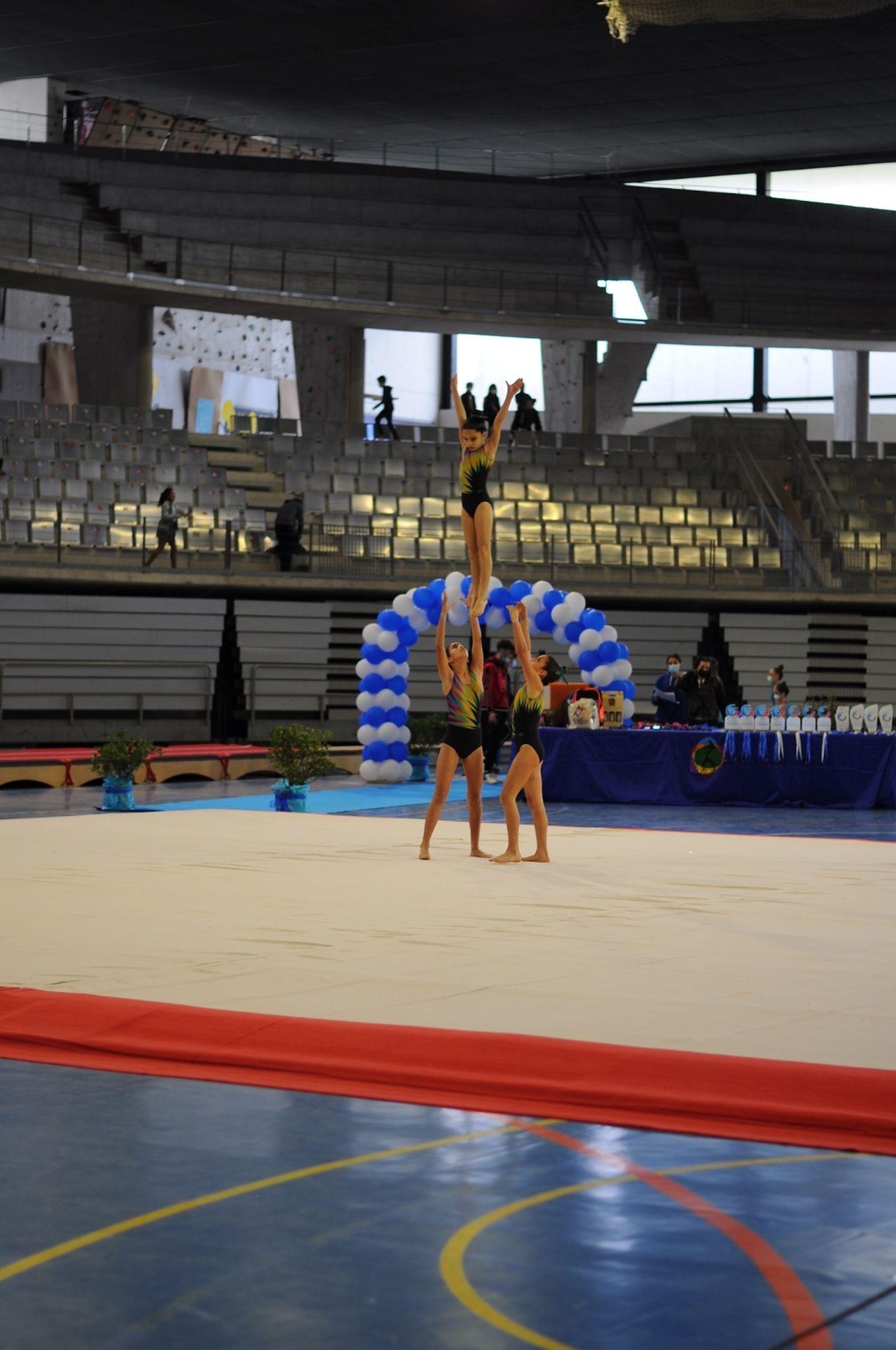 Las gimnastas del Diversia demostraron un gran nivel.