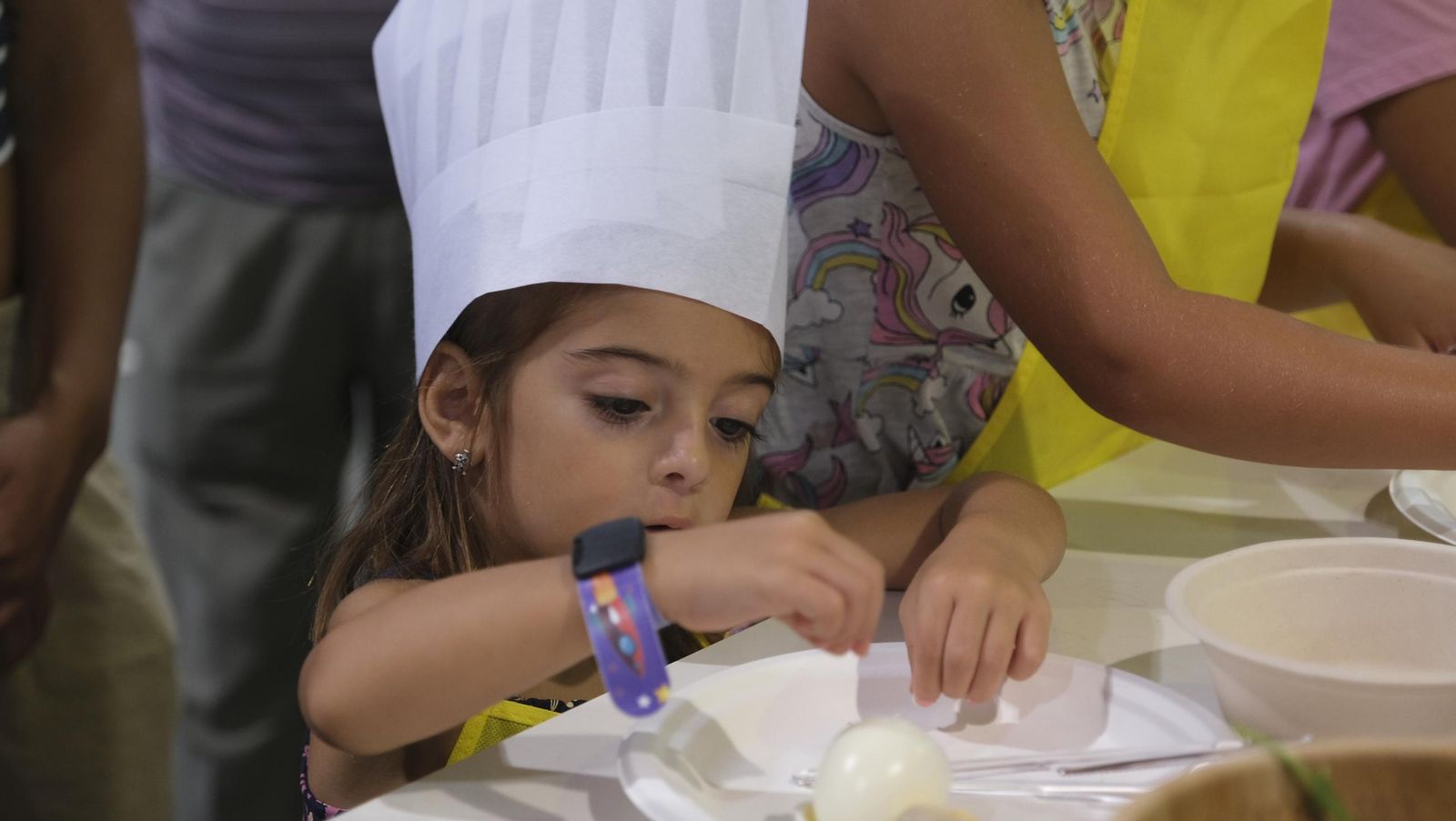 Taller Infantil de Cocina de la Feria de Almería 2024, en imágenes