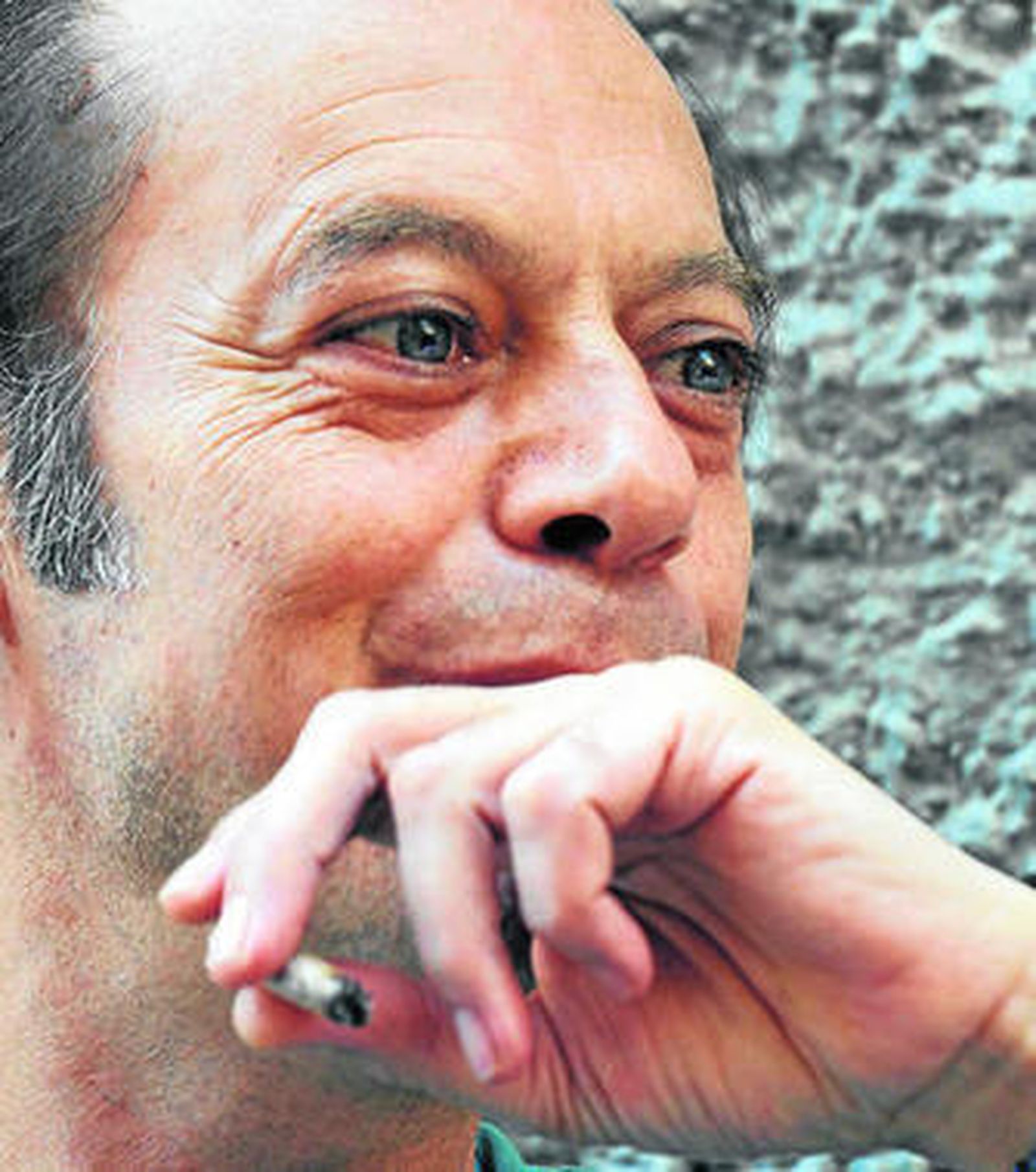 Manuel Trancoso, durante la entrevista en el bar El Algabeño, junto al mercado de Feria.