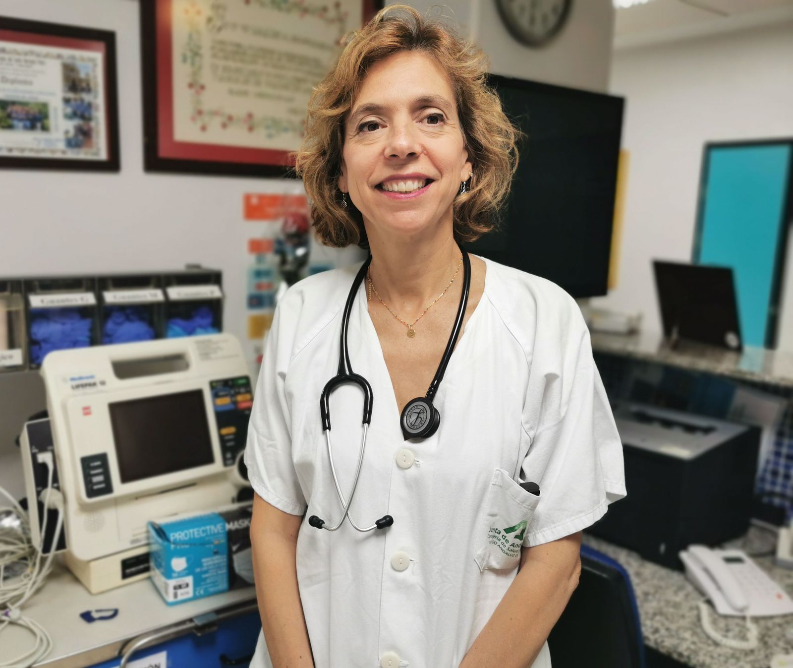 La infectóloga del Hospital de Valme, Eva León Jiménez.