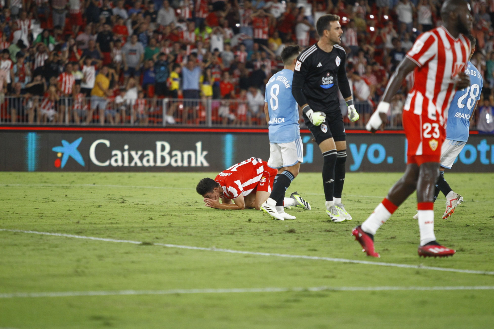 Imágenes del partido U.D. Almería-Real Club Celta de Vigo