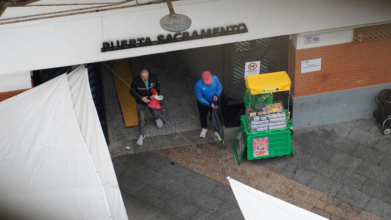Llueve sobre mojado: Fotos de la borrasca Martinho a su paso por Algeciras