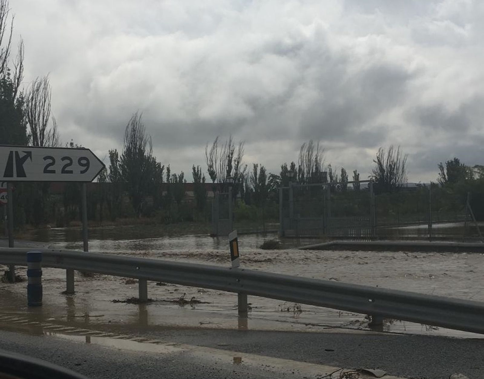 El desbordamiento del río Salado, en imágenes