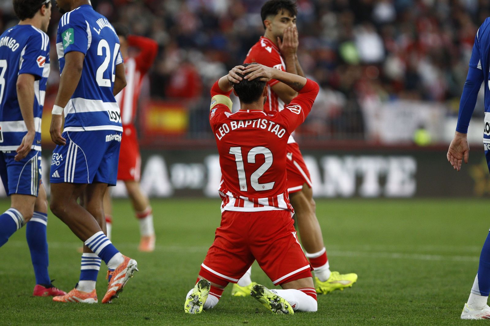 Las fotos del partido U.D. Almería-Granada C.F.
