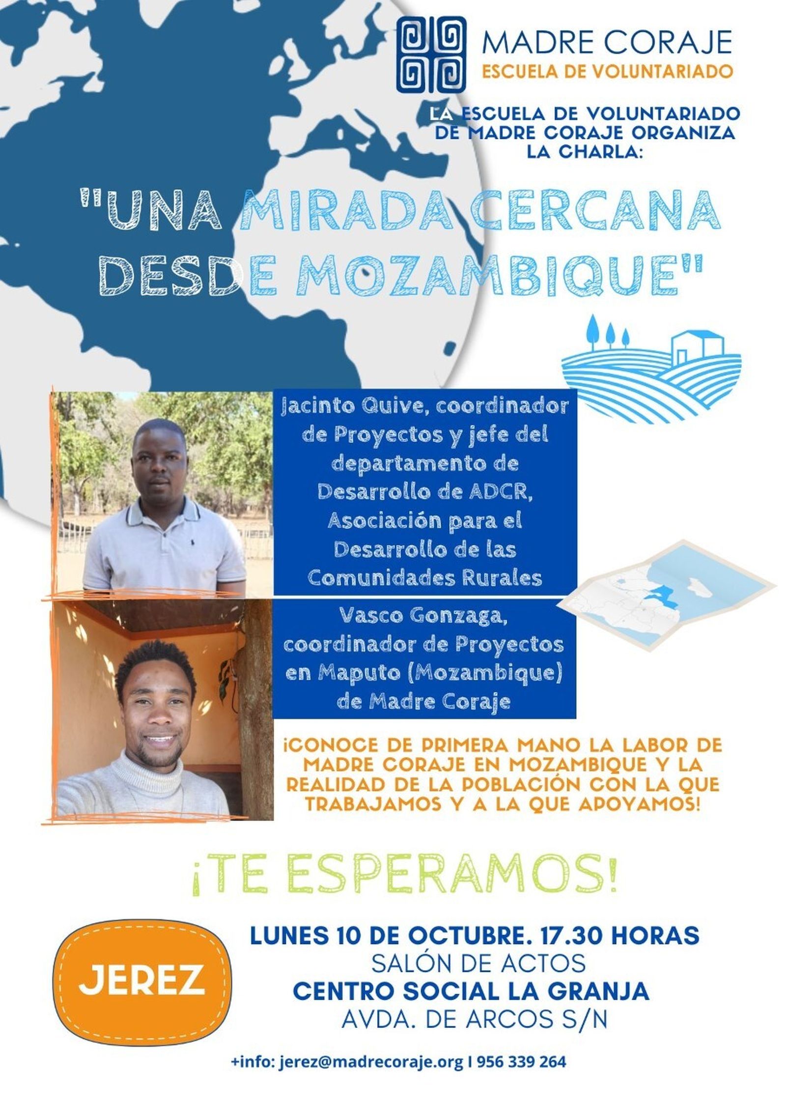 Así colabora Madre Coraje en Mozambique