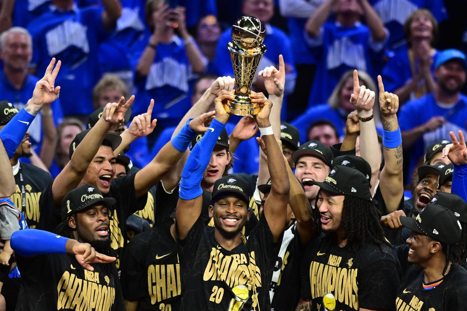 Las fotos del título de la NBA para Oklahoma City Thunder
