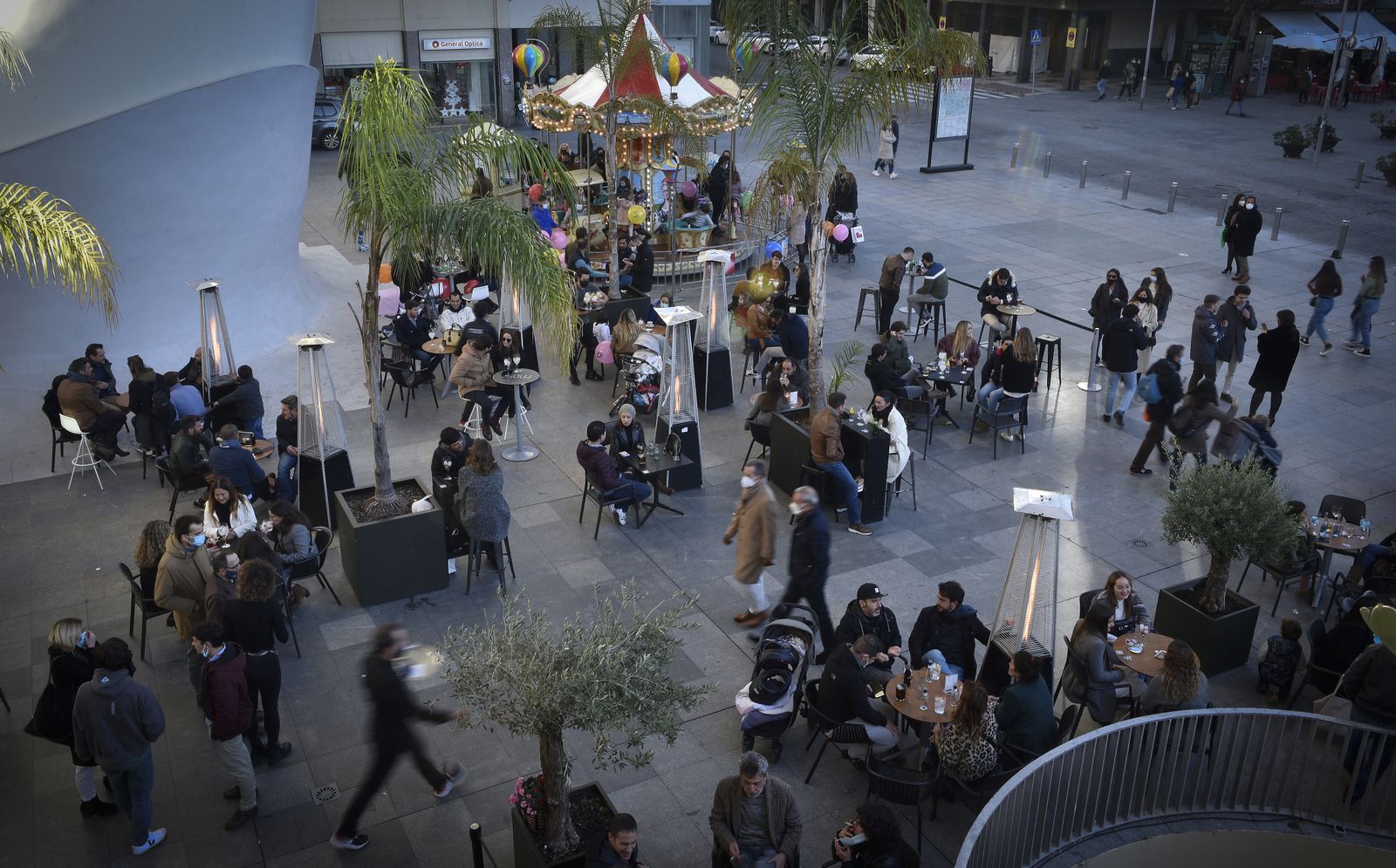 Una ciudad de oriente en las setas de la Encarnación