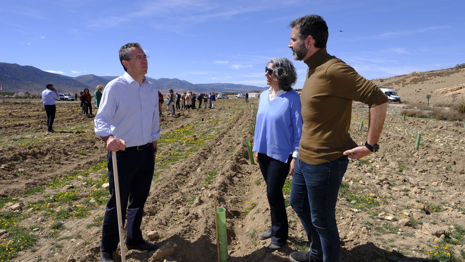 Cajamar pone 'la primera planta' para la reforestación de Sierra María-Los Vélez