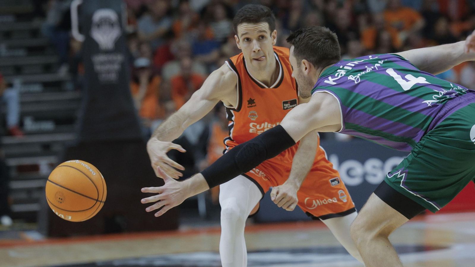 El Valencia - Unicaja, en fotos