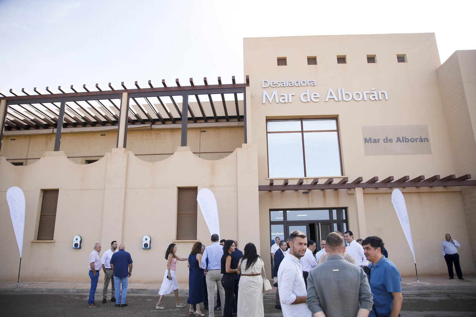 Las imágenes de la desaladora Mar de Alborán