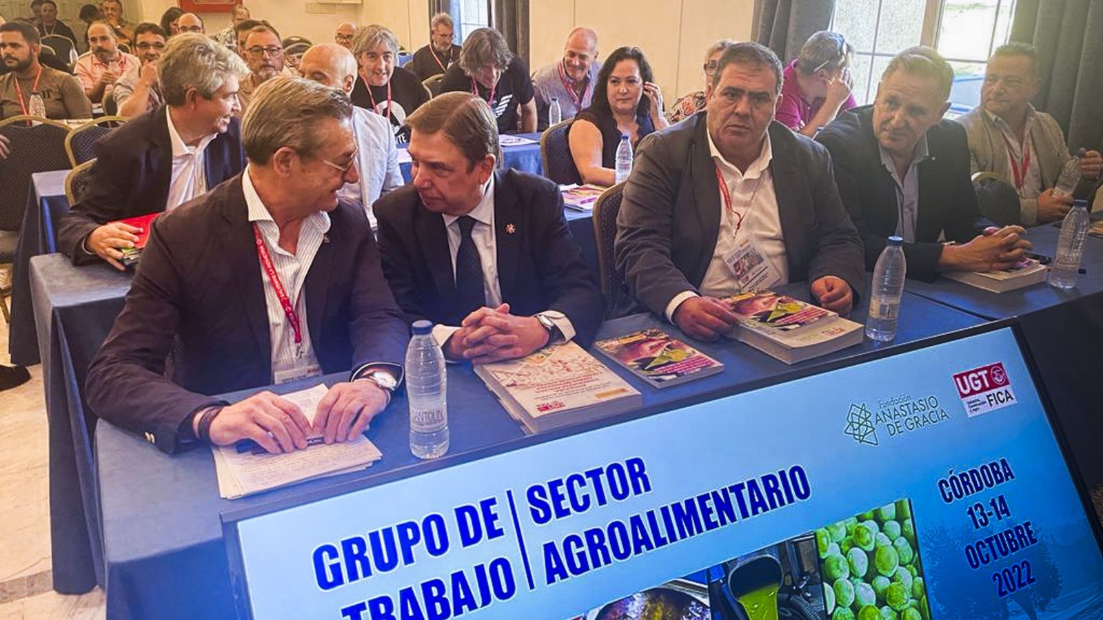 Planas, durante su participación el el Grupo de Trabajo del Sector Agroalimentario en Córdoba.
