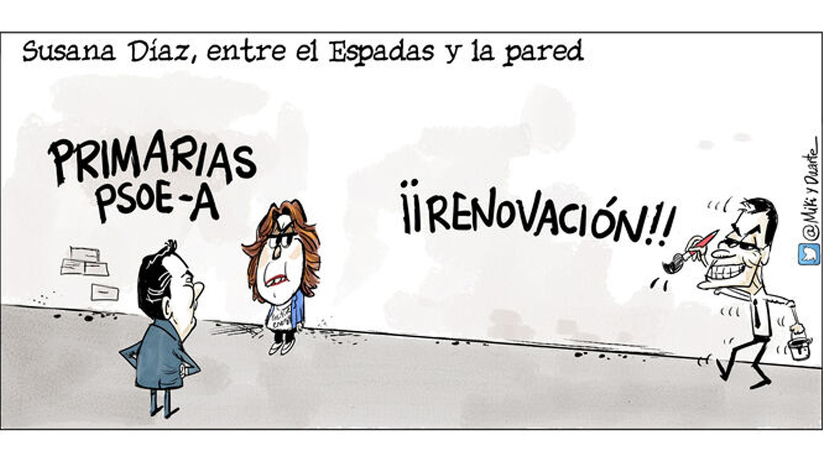 Susana Díaz, cronología viñeta a viñeta