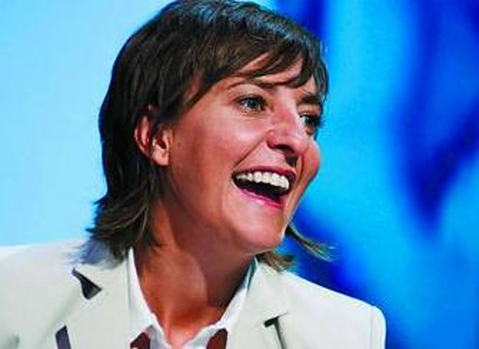 Eva Hache, la presentadora de Noche Hache, que se despide hoy.