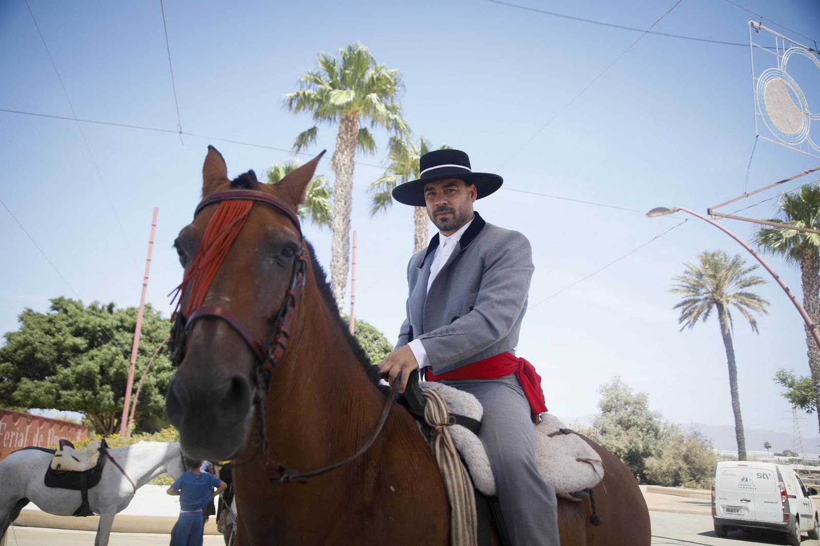 Las imágenes del paseo de Caballos y Carruajes, en el recinto ferial