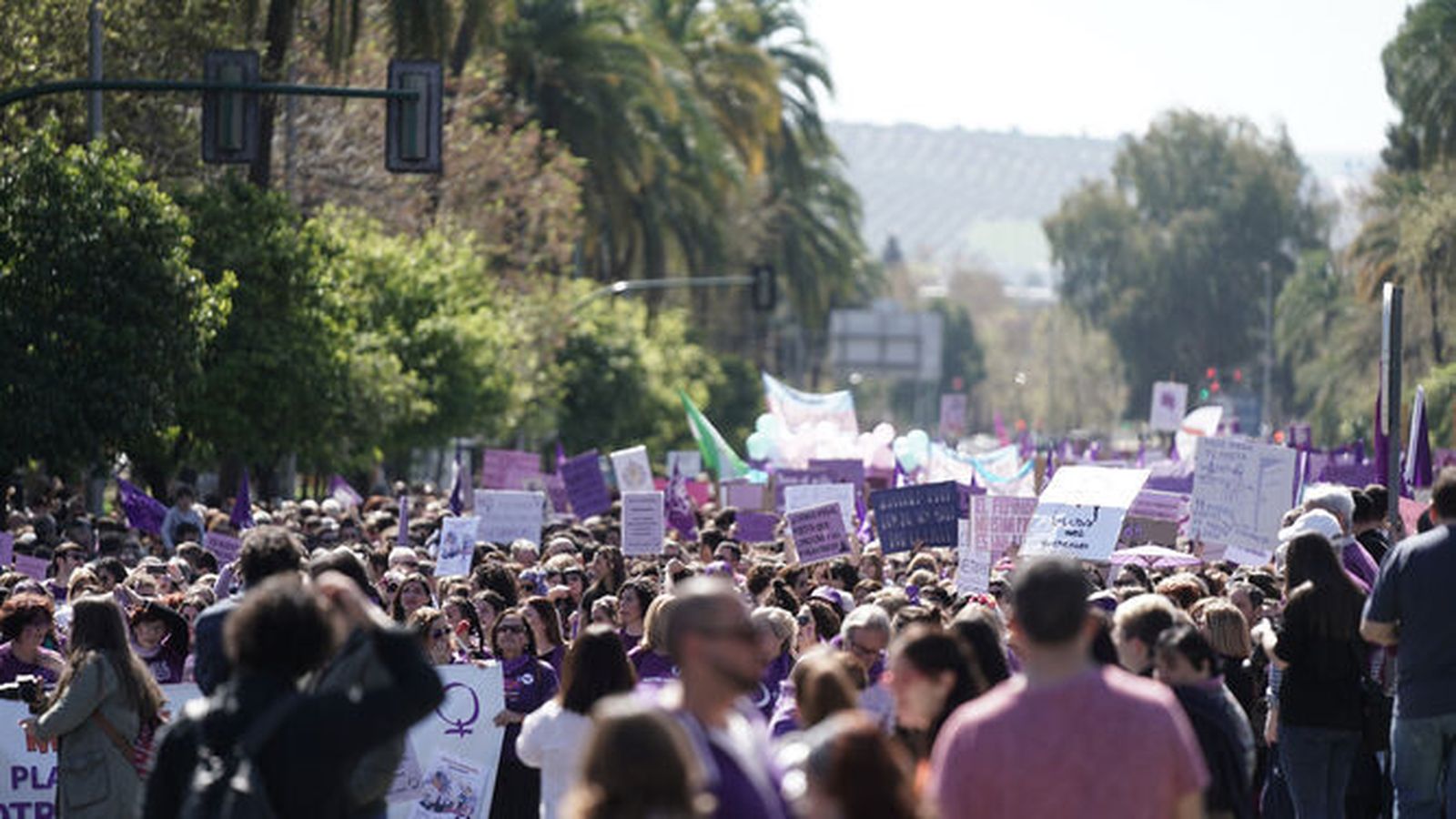 Manifestación por la igualdad en Córdoba.