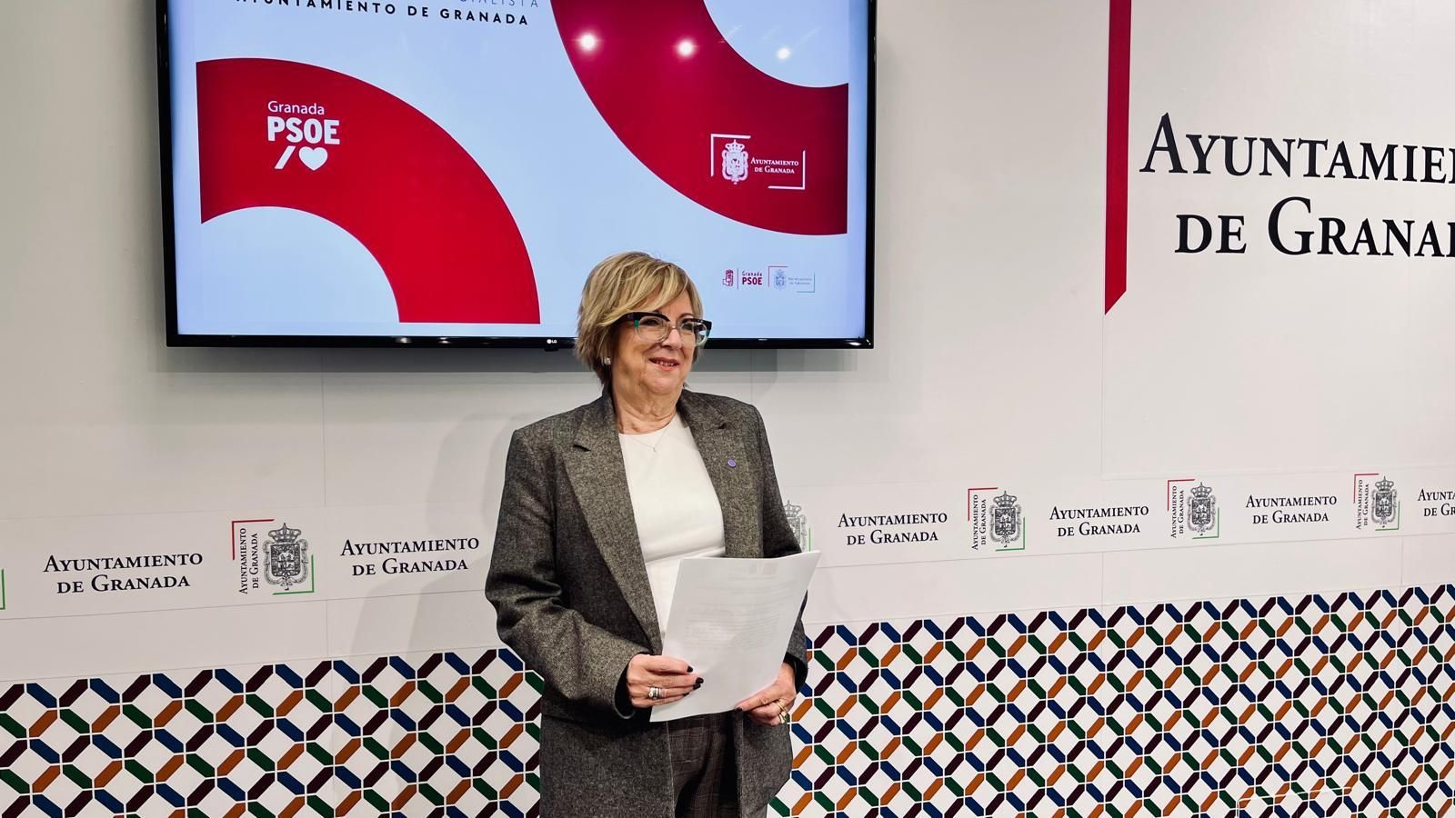 María de Leyva, en rueda de prensa.