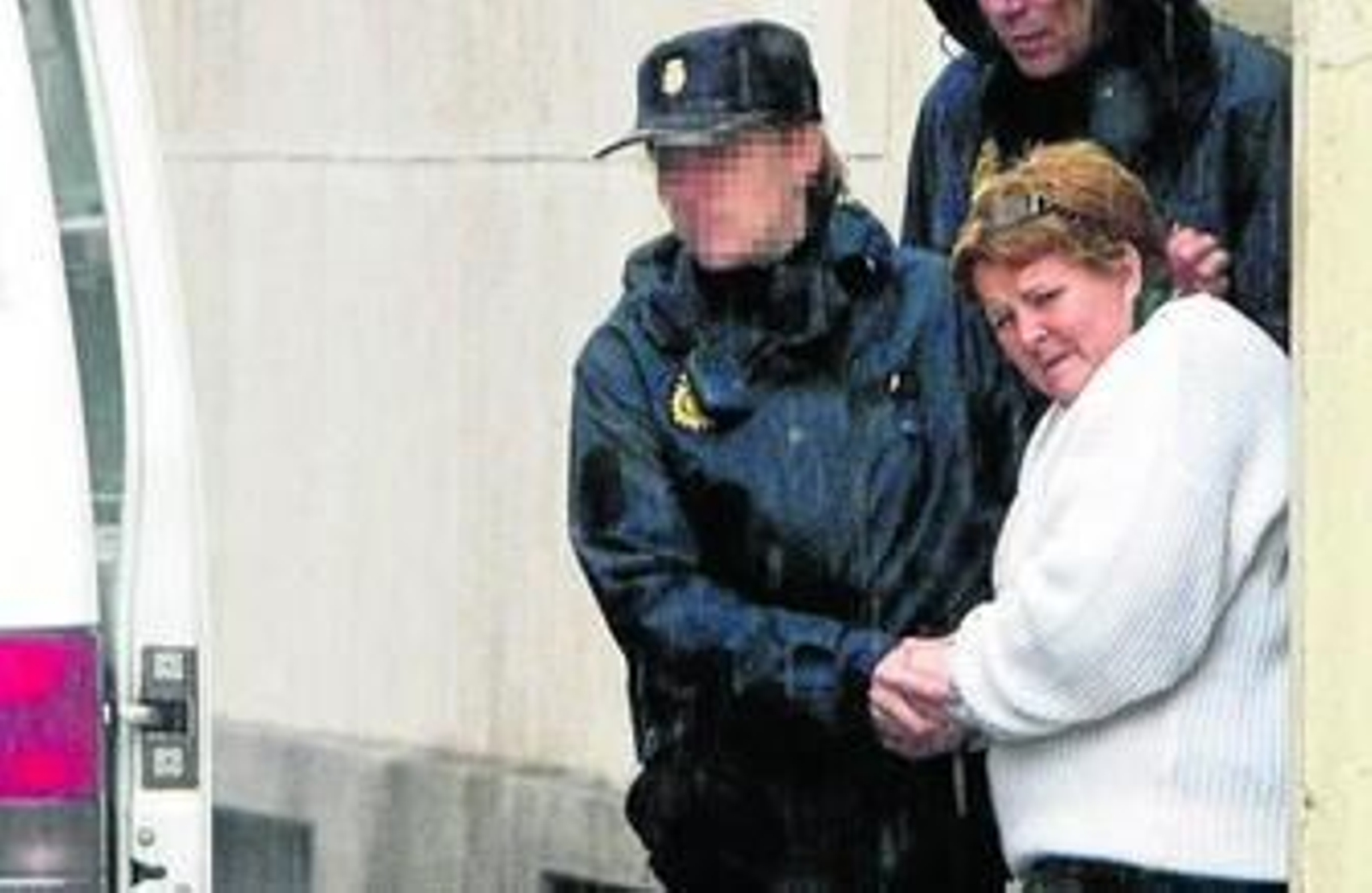 García, a su salida del  juzgado, donde se acogió a su derecho a no declarar.