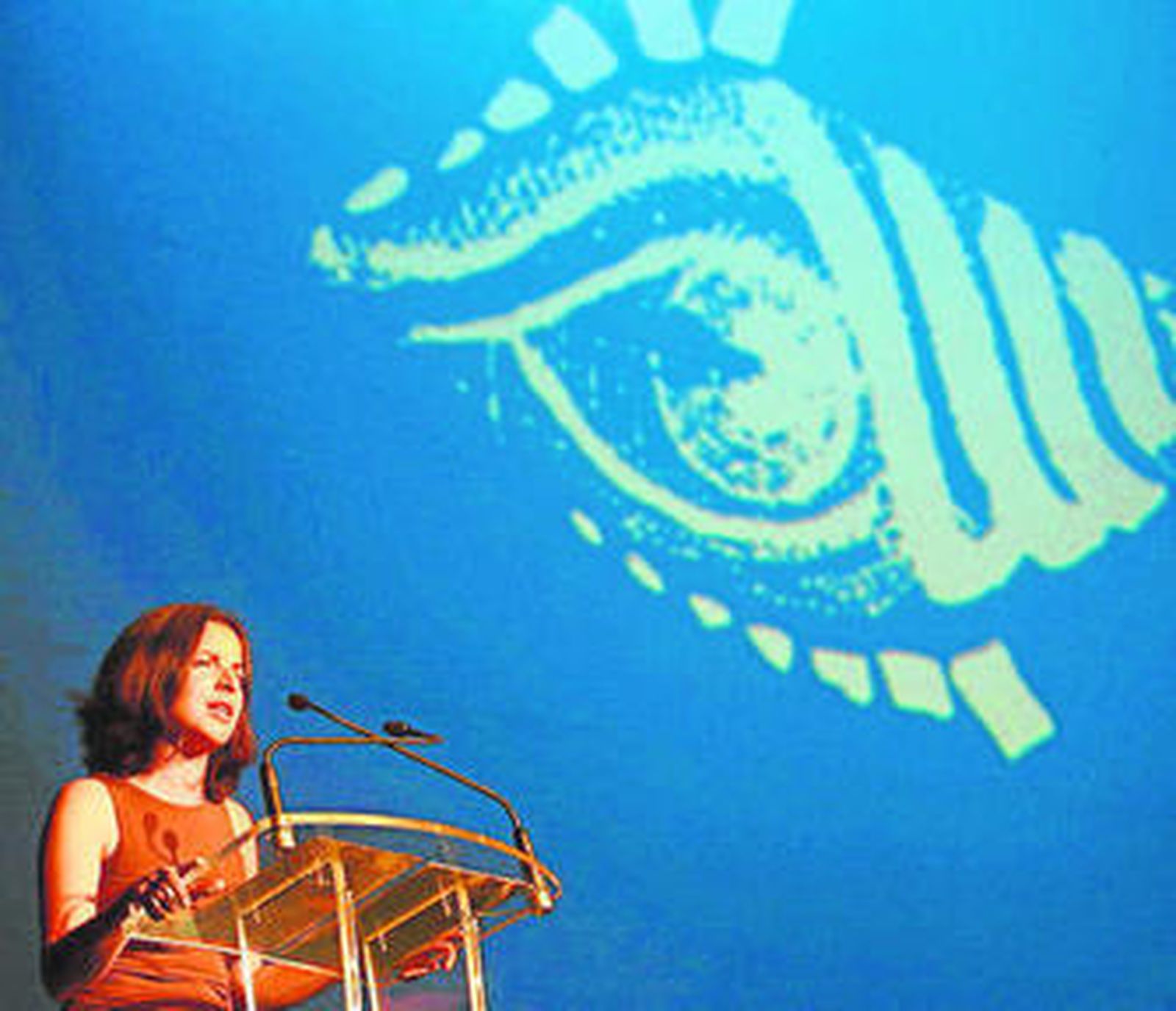 Mercedes Moncada, en Alcances en el año 2006.