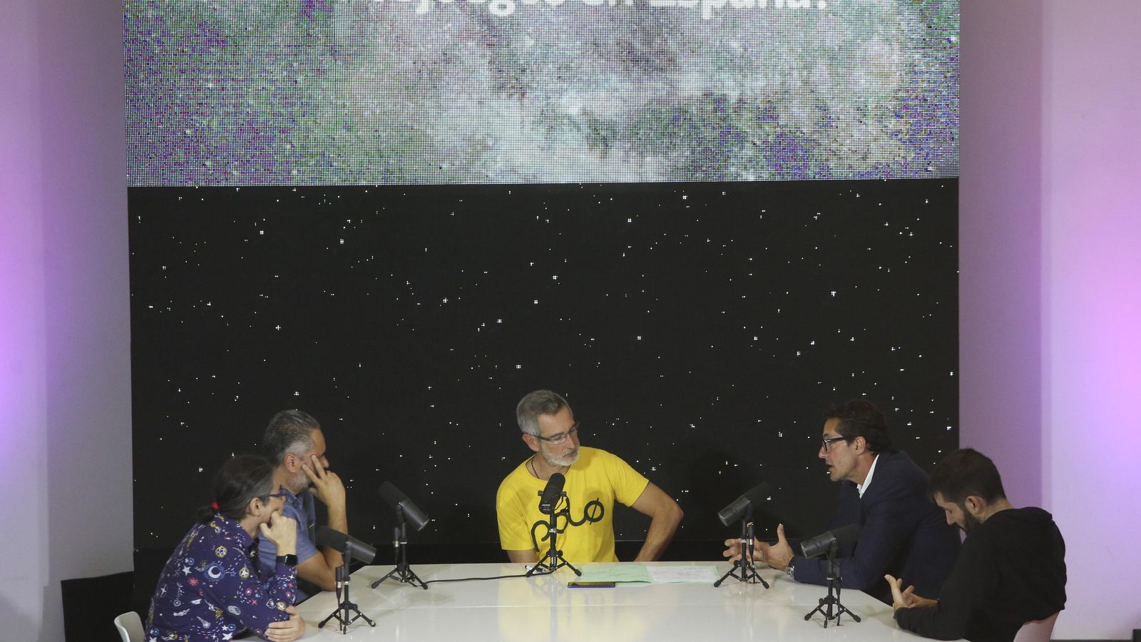 Primera mesa redonda celebrada este viernes en los Indie Games Málaga 2022