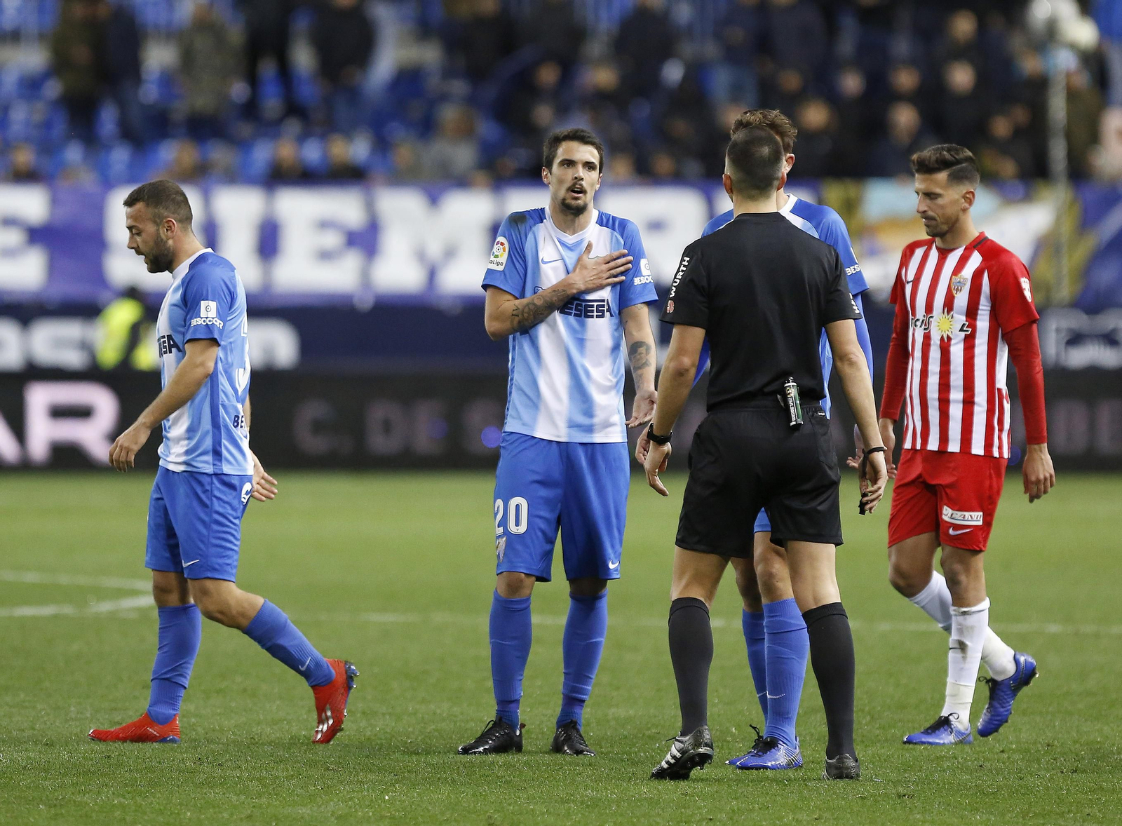 Las imágenes del Málaga-Almería.