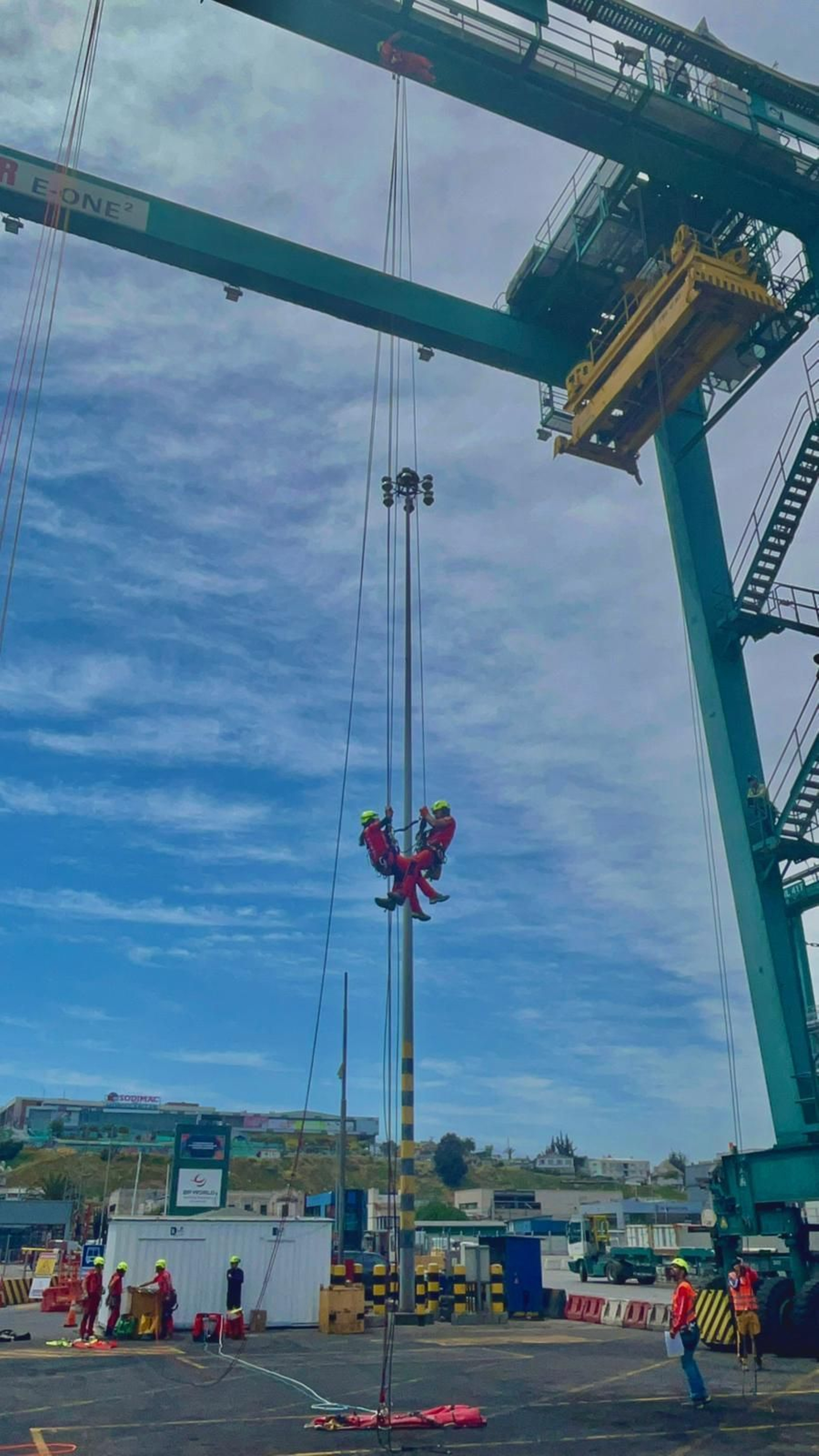 Todas las maniobras fueron realizadas con precisión.