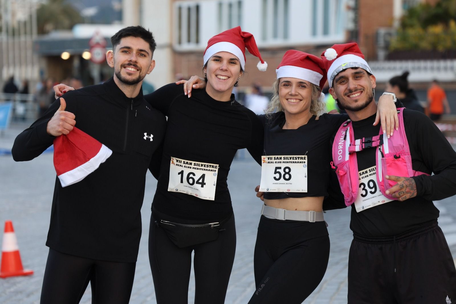 Las fotos de la San Silvestre del Real Club Mediterráneo en Málaga
