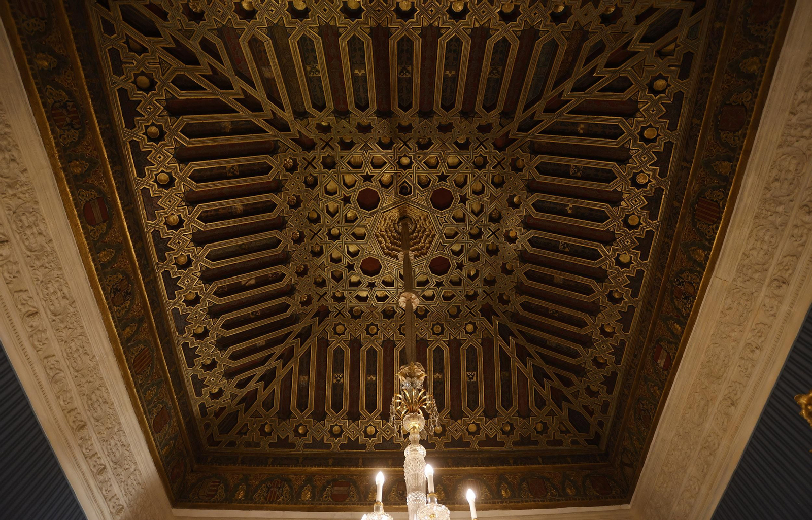 La visita al Cuarto Alto de los Reales Alcázares de Sevilla, en imágenes