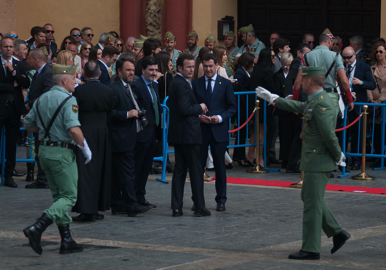 Las fotos del desembarco de la Legión en Málaga