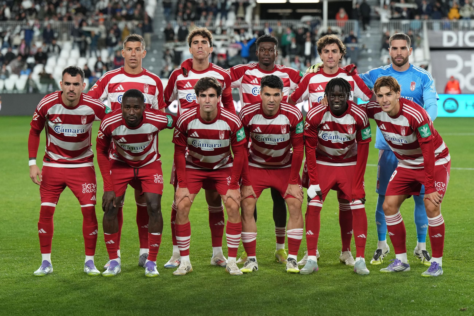 Las imágenes del partido entre el Burgos y el Granada CF