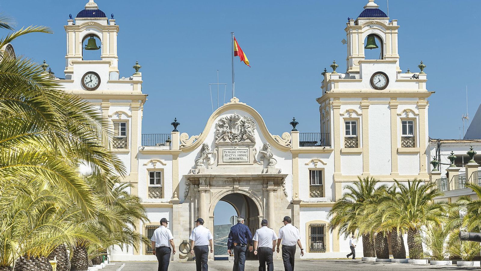 Puerta del Mar del Arsenal de La Carraca.