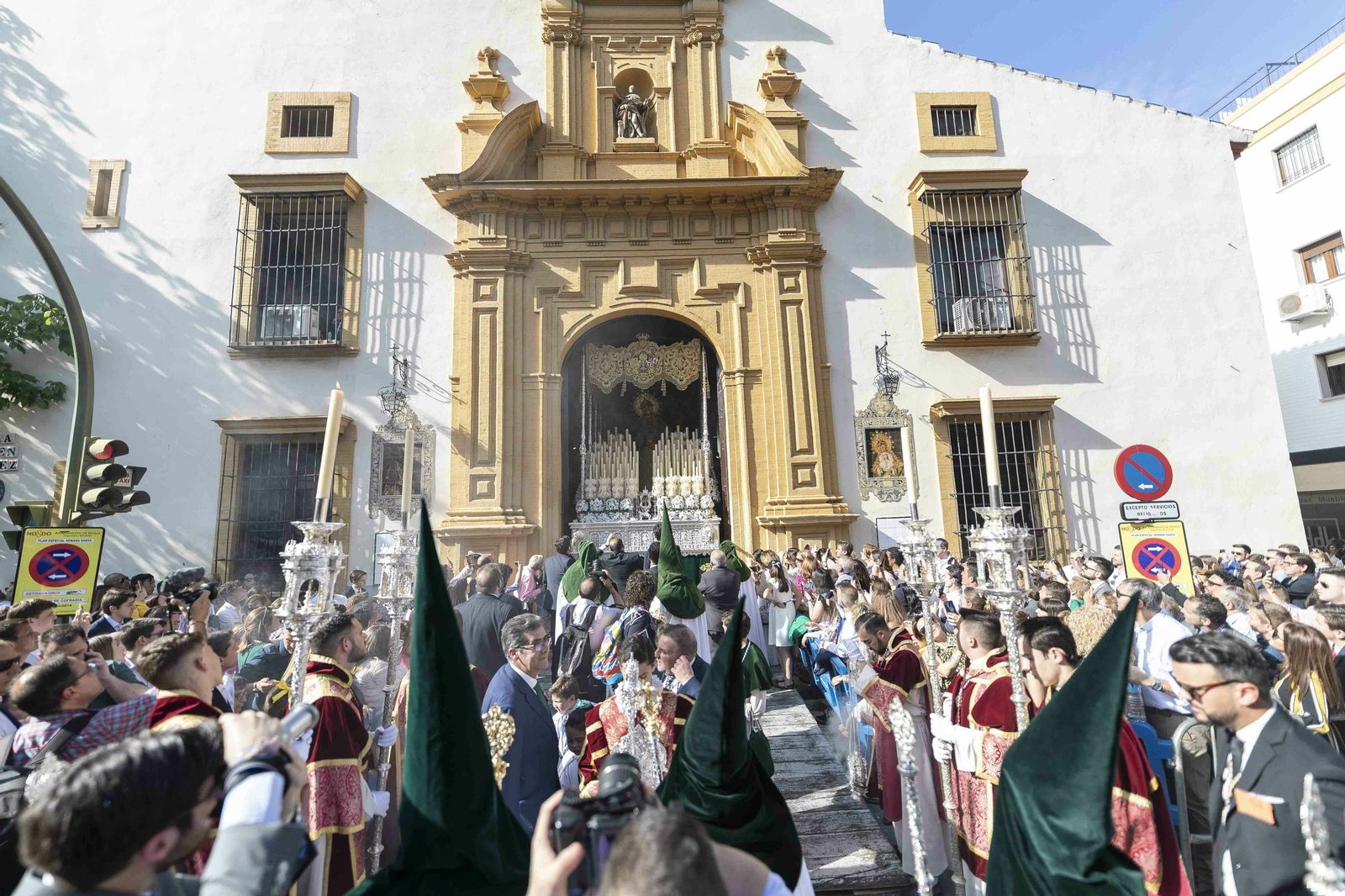 Las imágenes de la Hermandad de San Roque