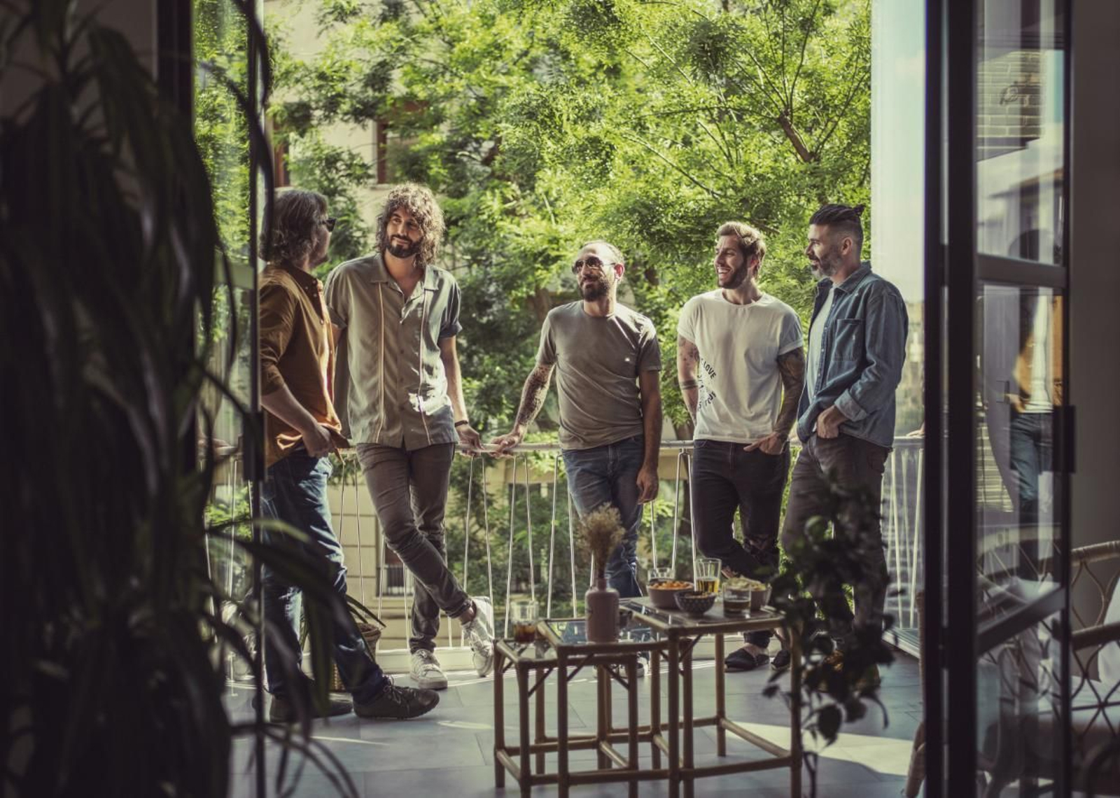 Los integrantes de Izal, una de las bandas con más seguidores del panorama musical español.