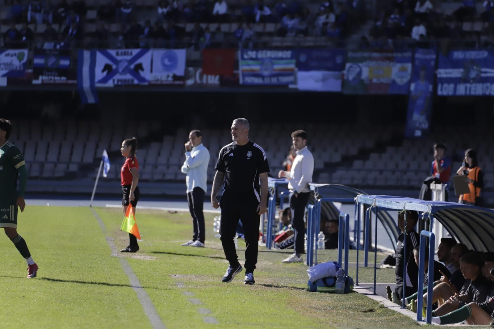 Arzu en la banda de Chapín.