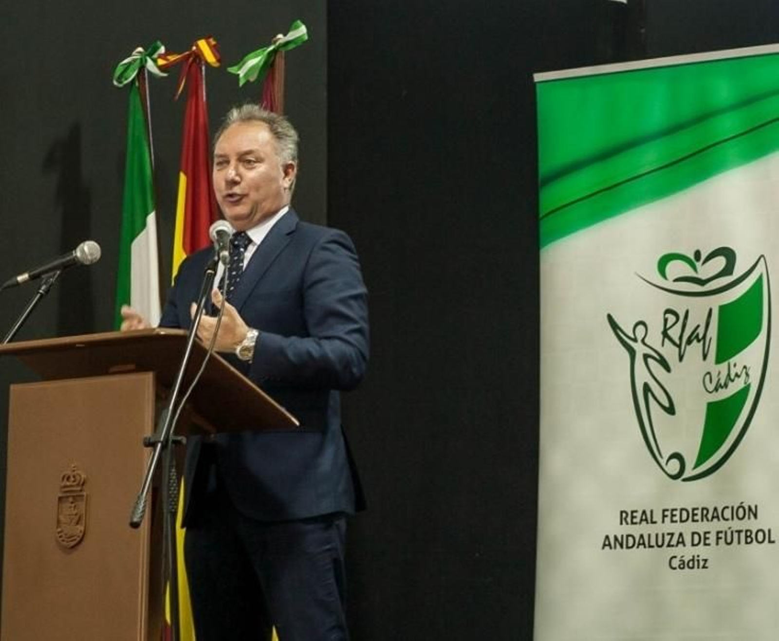 Luis Medina Cantalejo, en un acto.