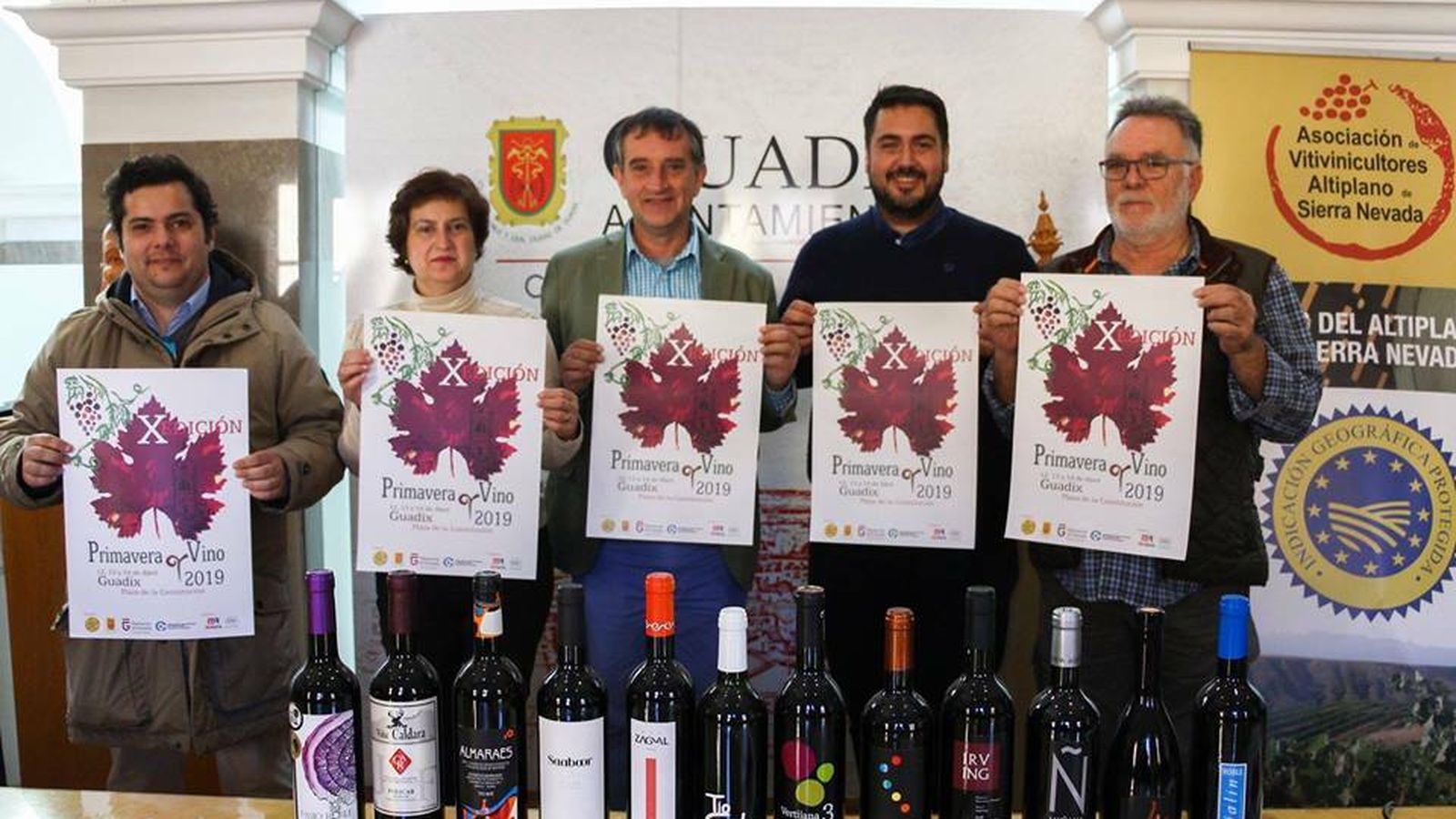 Presentación de la Feria Primavera y Vino.