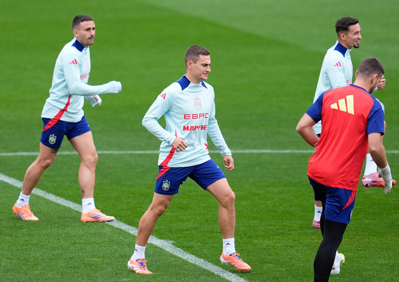 Las fotos del España-Bulgaria en Valladolid