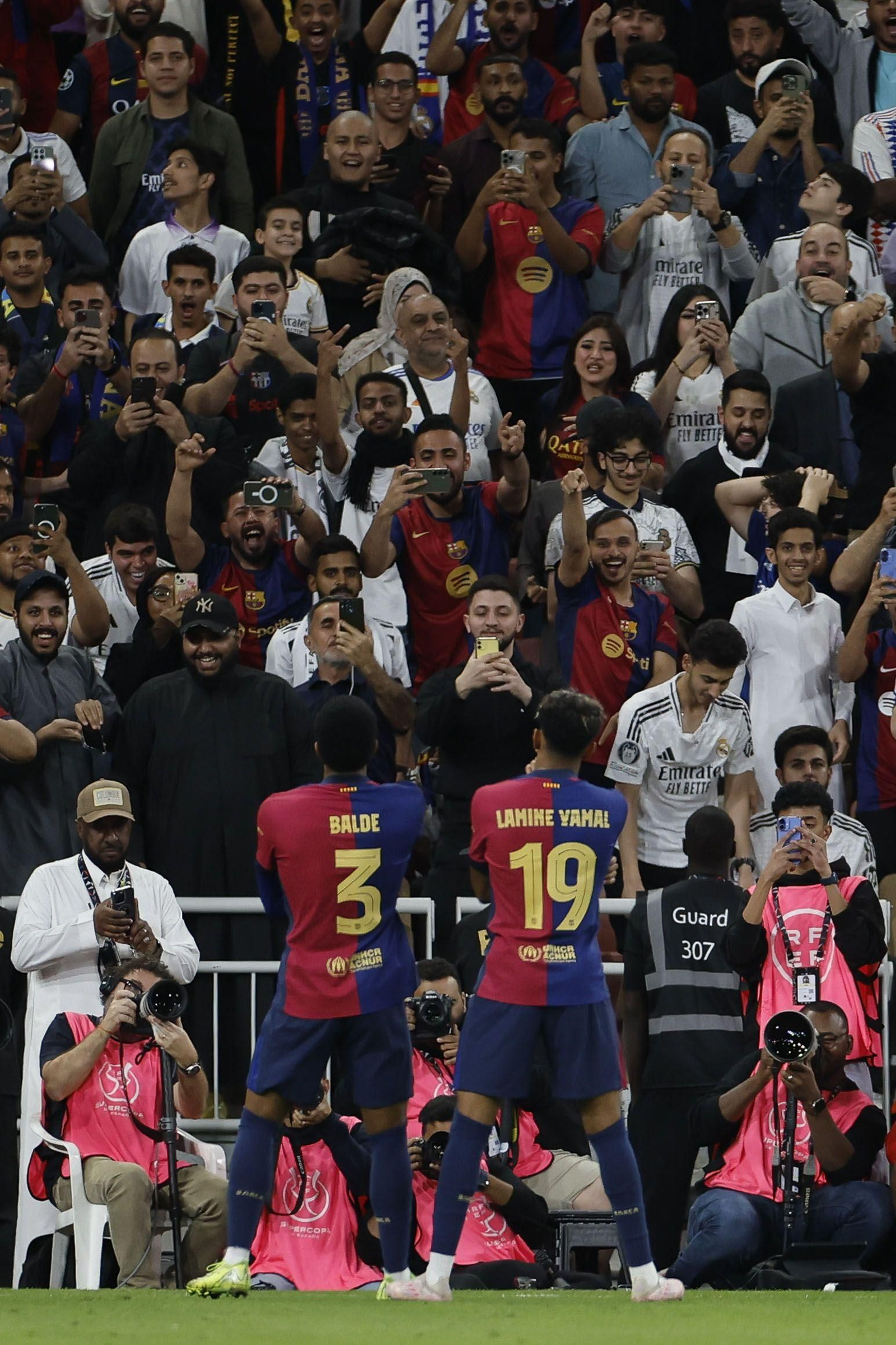 Las fotos de la Supercopa Barcelona - Real Madrid