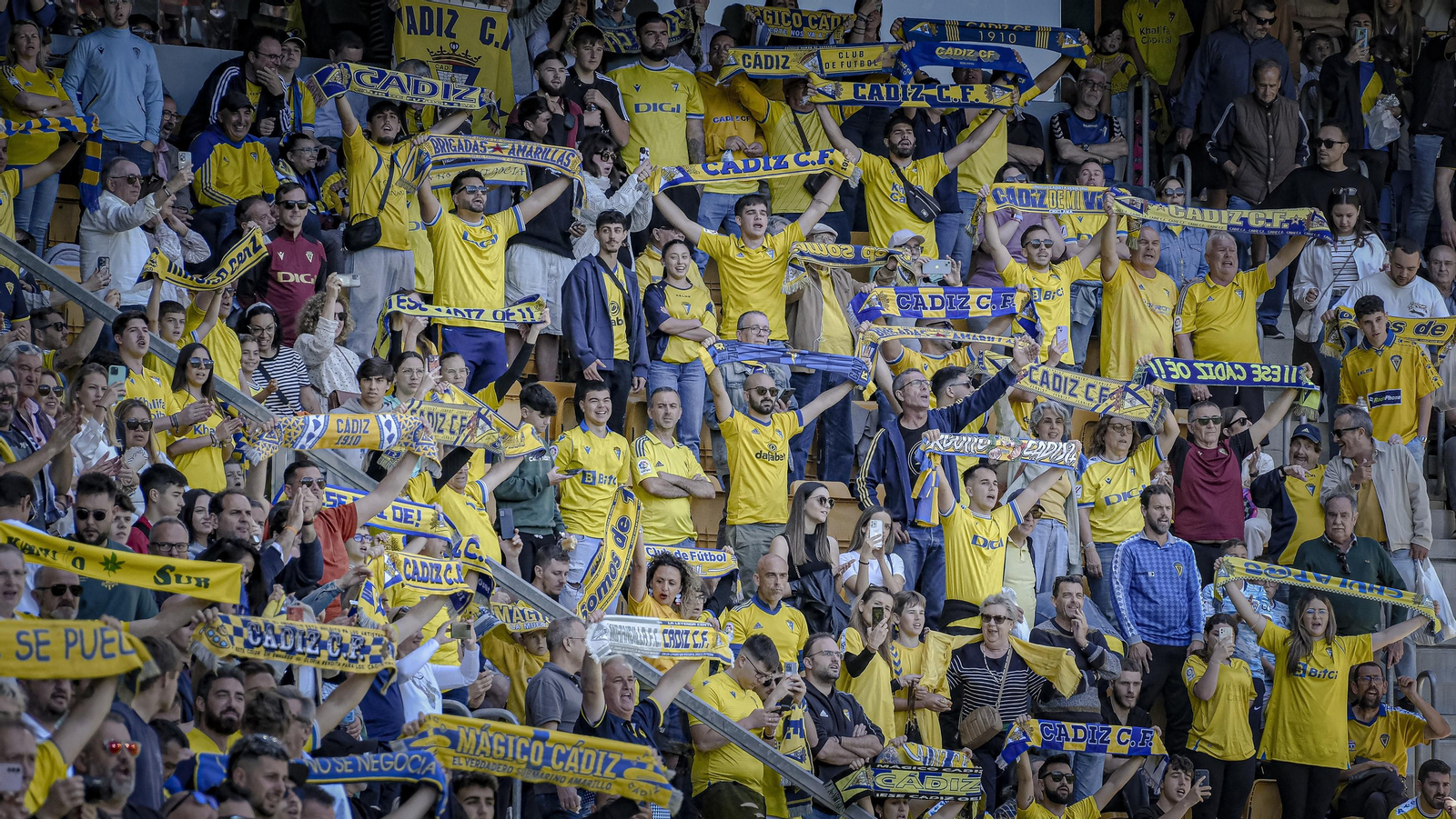 Las mejores imágenes del partido Cádiz CF - RCD Mallorca