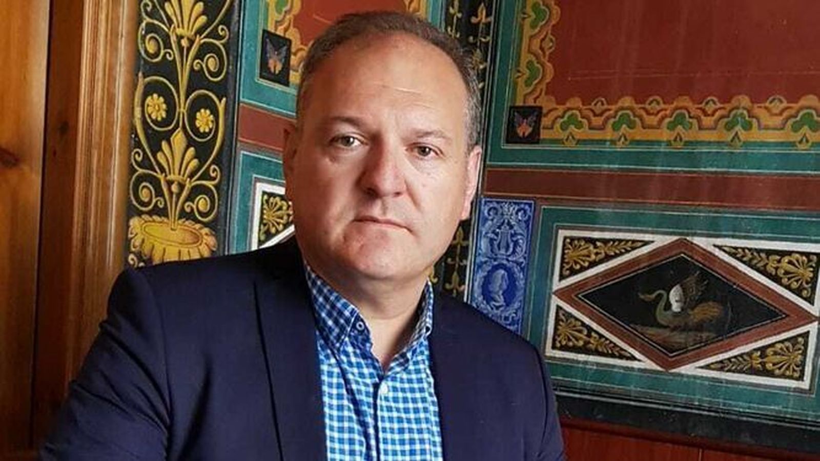 Antonio Fernández, alcalde de Cuevas.